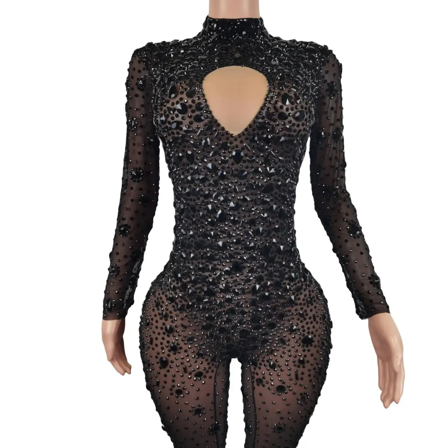 Crystal Sheer Bodysuit