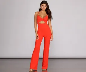 Cut Out The Drama Jumpsuit