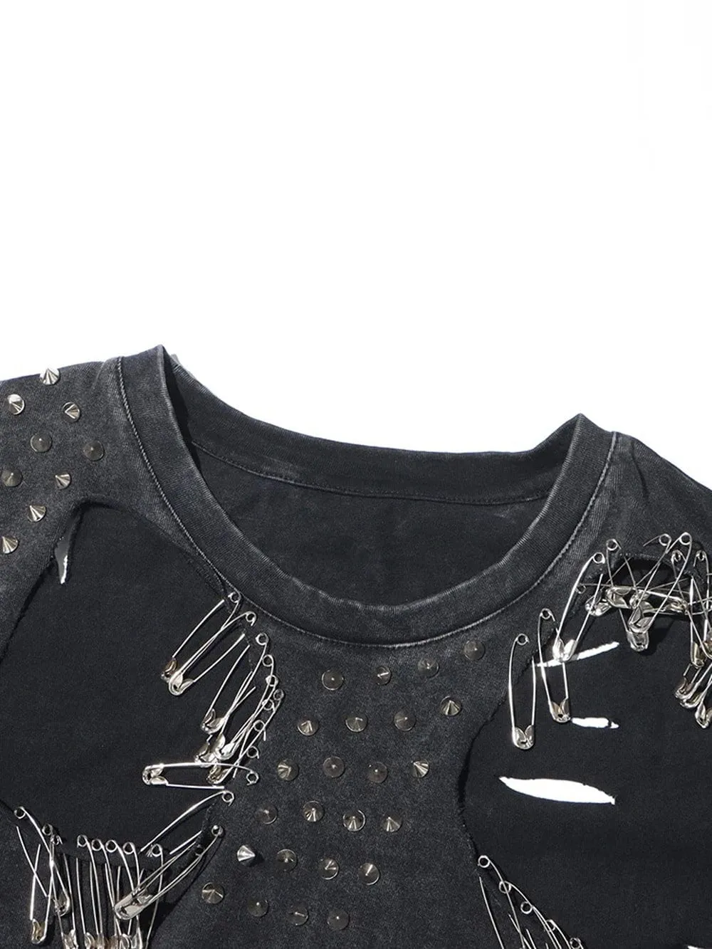Dana Hollow Out Streetwear Crop Top