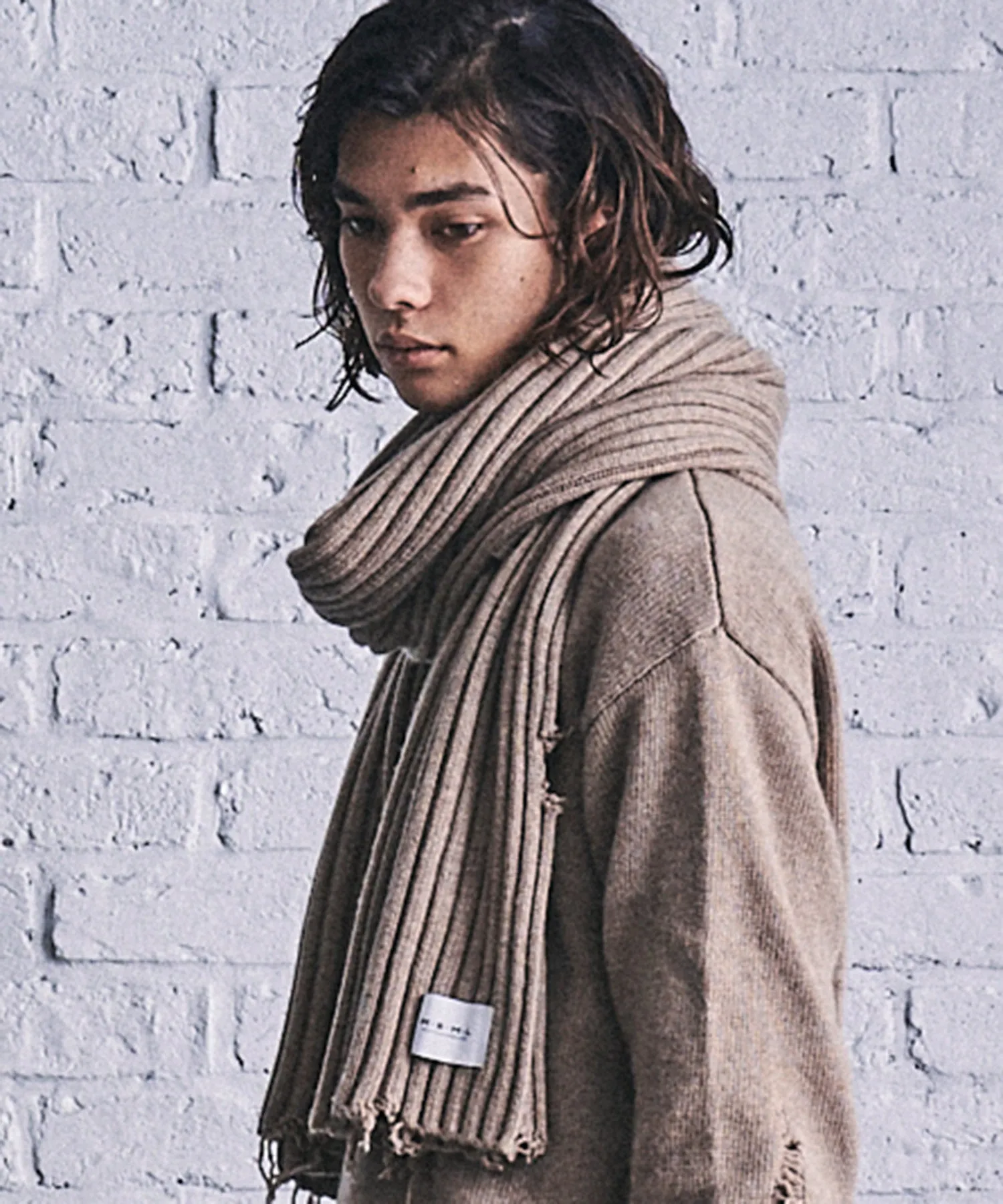 DESTROY KNIT SCARF