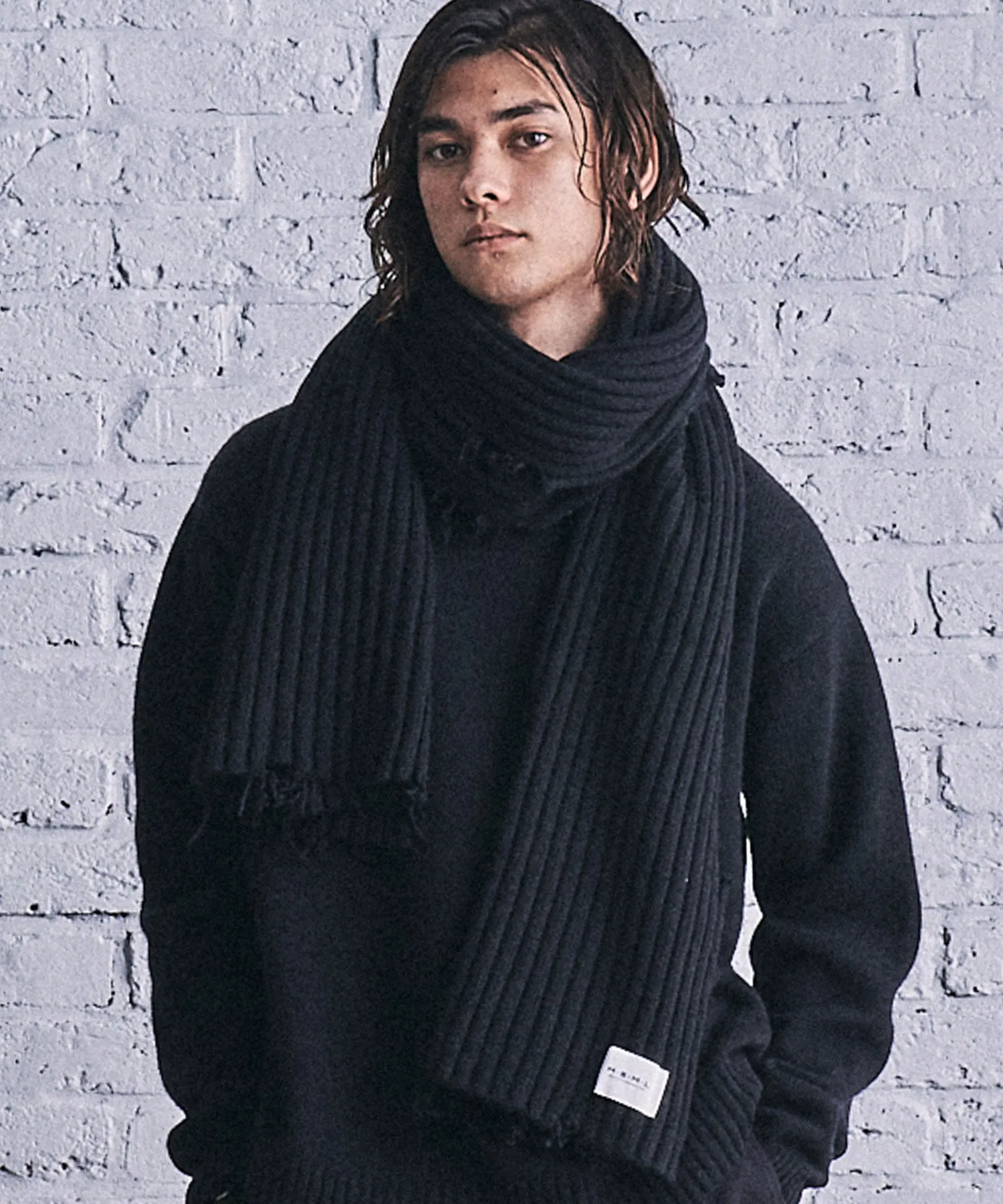 DESTROY KNIT SCARF