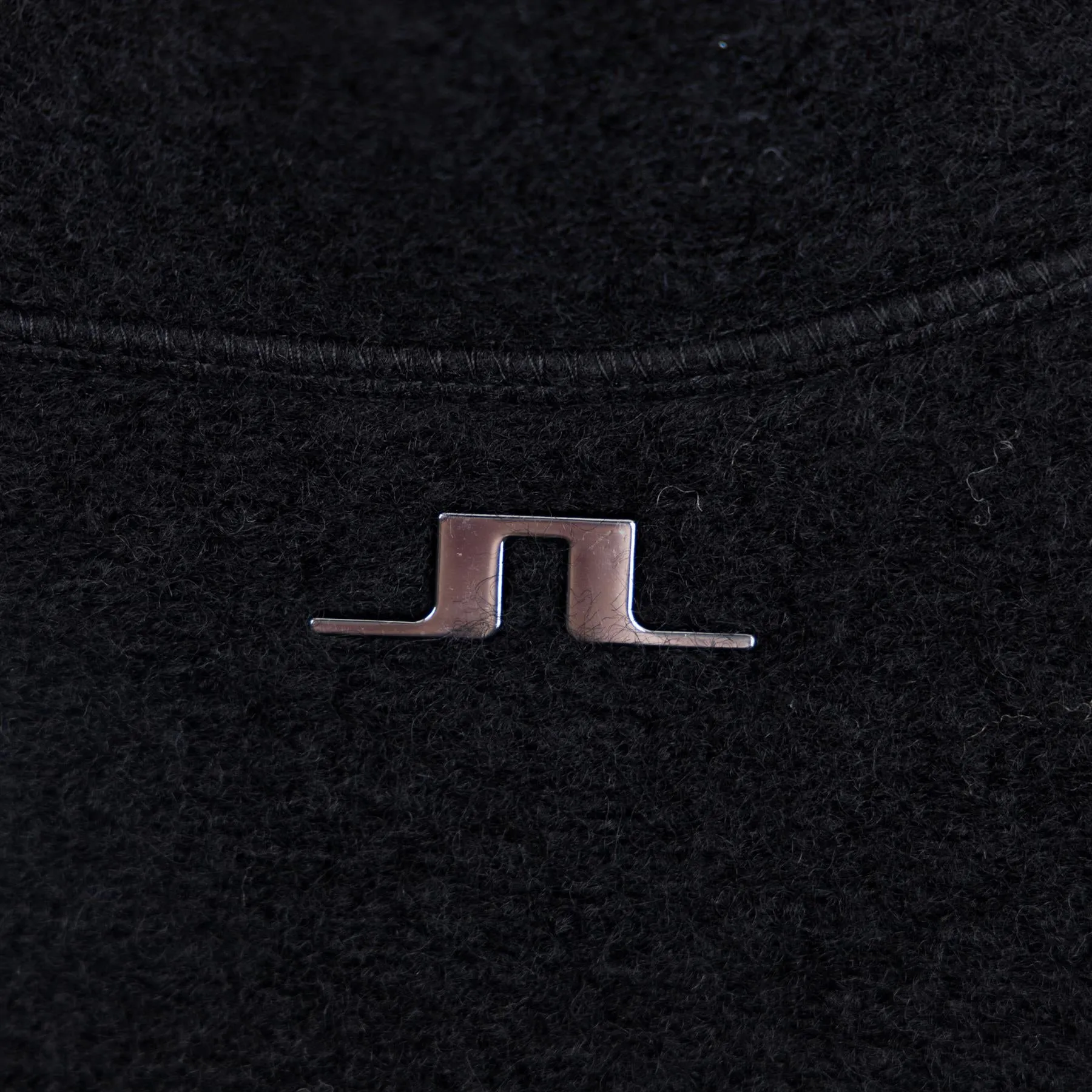 Duncan Wool Fleece Vest Black - AW24