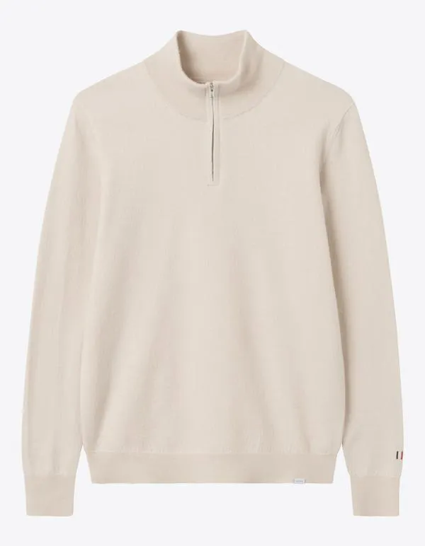 Edgar Half Zip Wool Knit