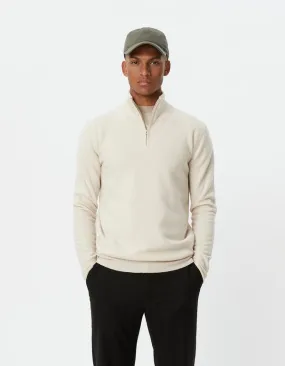 Edgar Half Zip Wool Knit