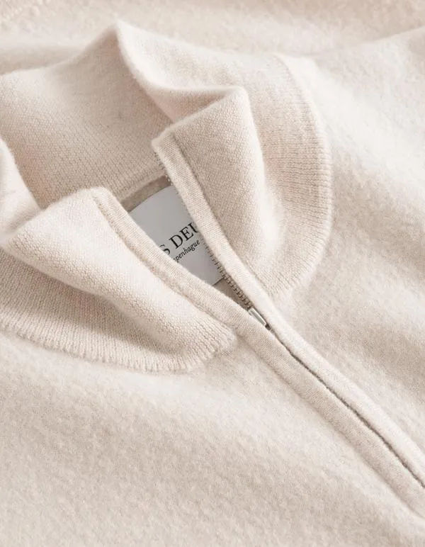 Edgar Half Zip Wool Knit