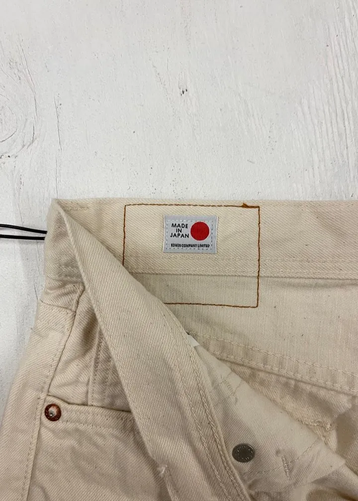 Edwin Tapered Ecru Red Selvedge Jeans