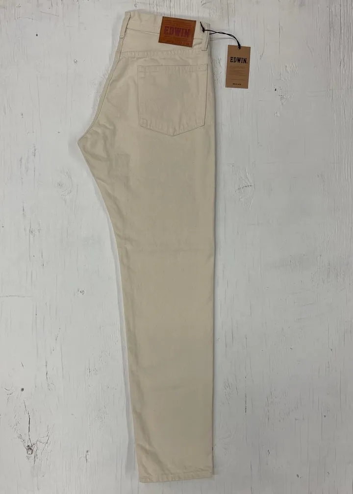 Edwin Tapered Ecru Red Selvedge Jeans