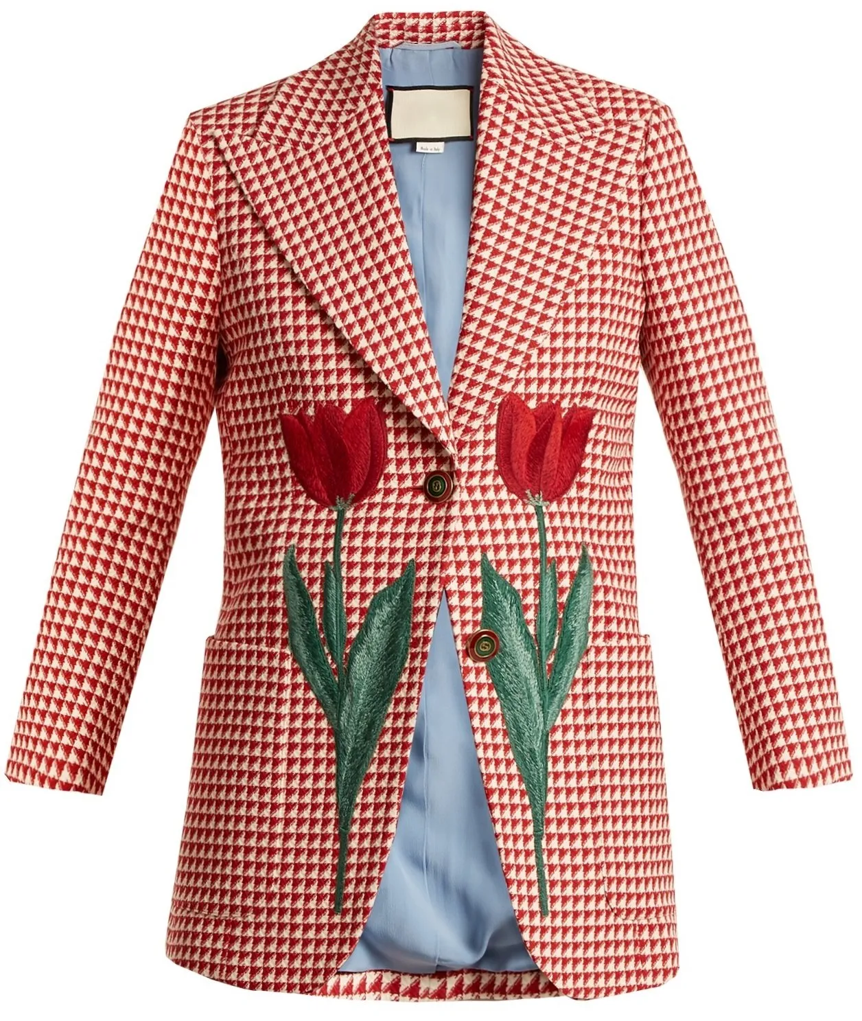 Embroidered Blazer & Mini Skirt Set