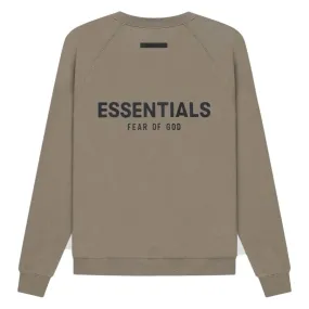 ESSENTIAL FOG CREWNECK TAUPE 2021