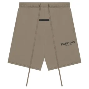ESSENTIAL FOG SWEAT SHORTS TAUPE 2021