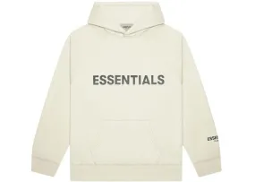 ESSENTIALS FOG 3D SILICON HOODIE BUTTERCREAM