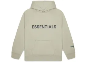 ESSENTIALS FOG 3D SILICON HOODIE MOSS