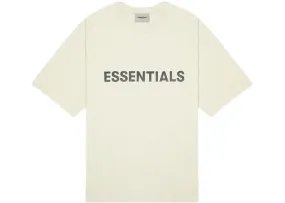 ESSENTIALS FOG 3D SILICON T-SHIRT BUTTERCREAM