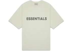 ESSENTIALS FOG 3D SILICON TEE SAGE GREEN