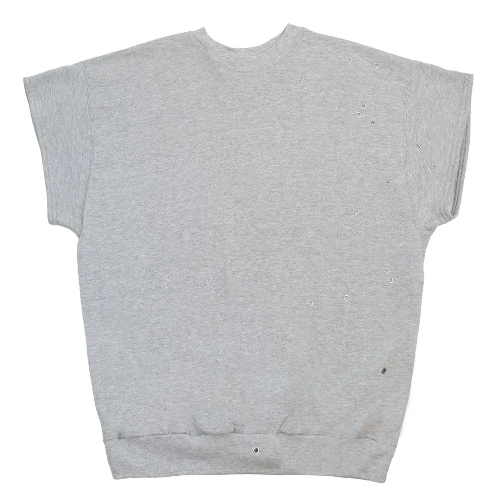 Eyeleted T | Grey