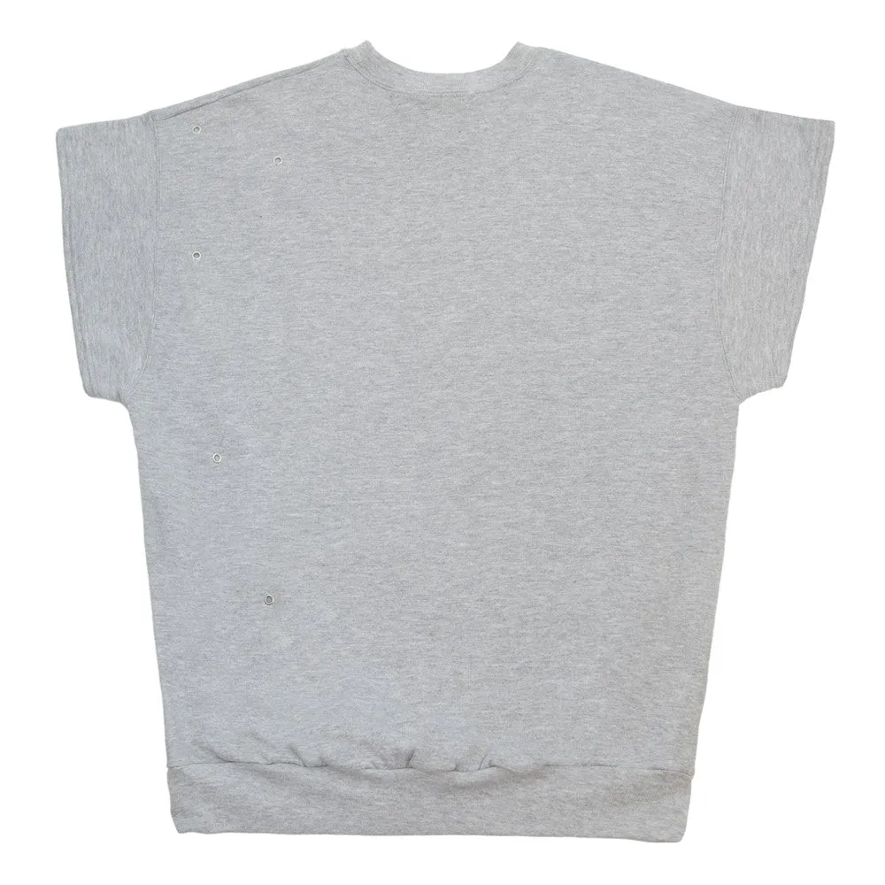Eyeleted T | Grey