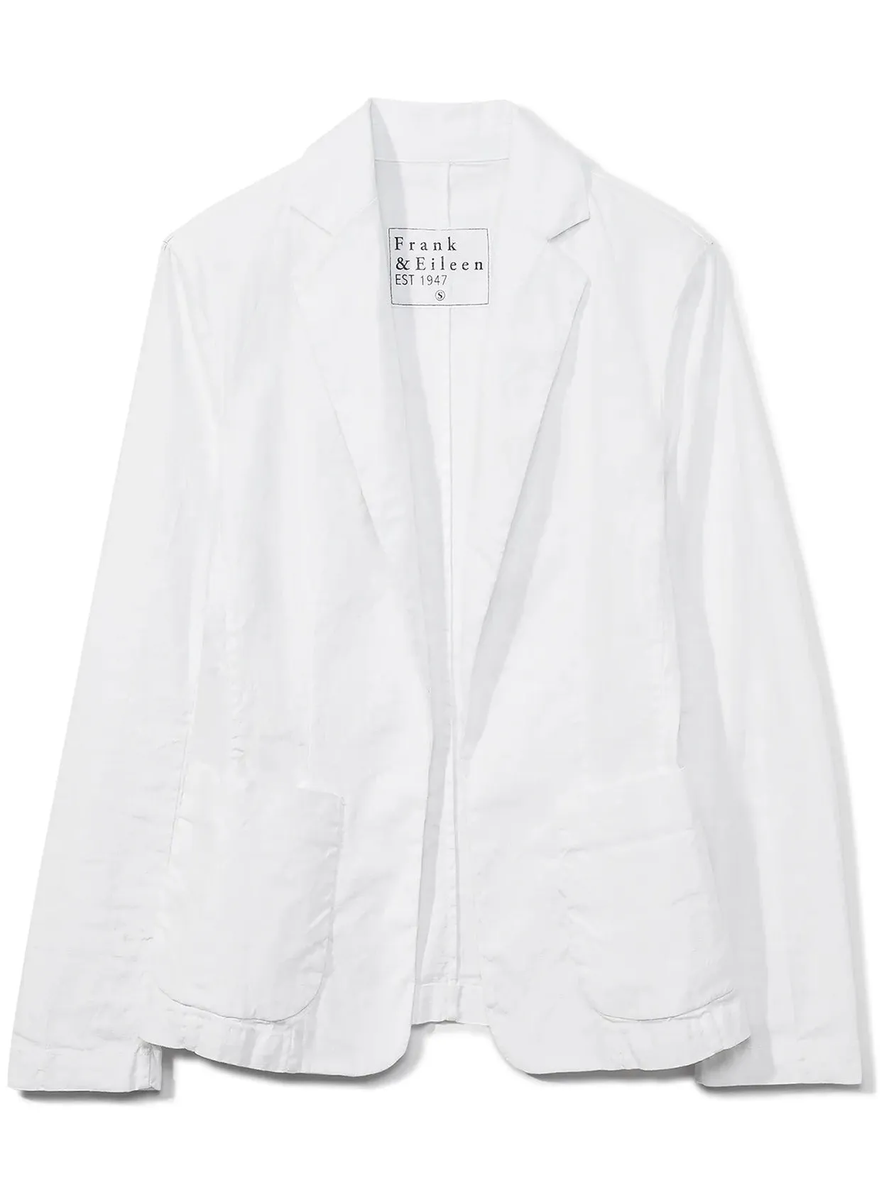 F&E DUBLIN BLAZER - WHITE