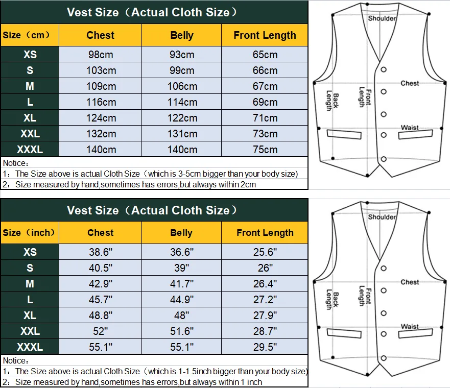 Fashion Men's Suit Vest Regular Fit U Neck Suit Vest Groomsmen