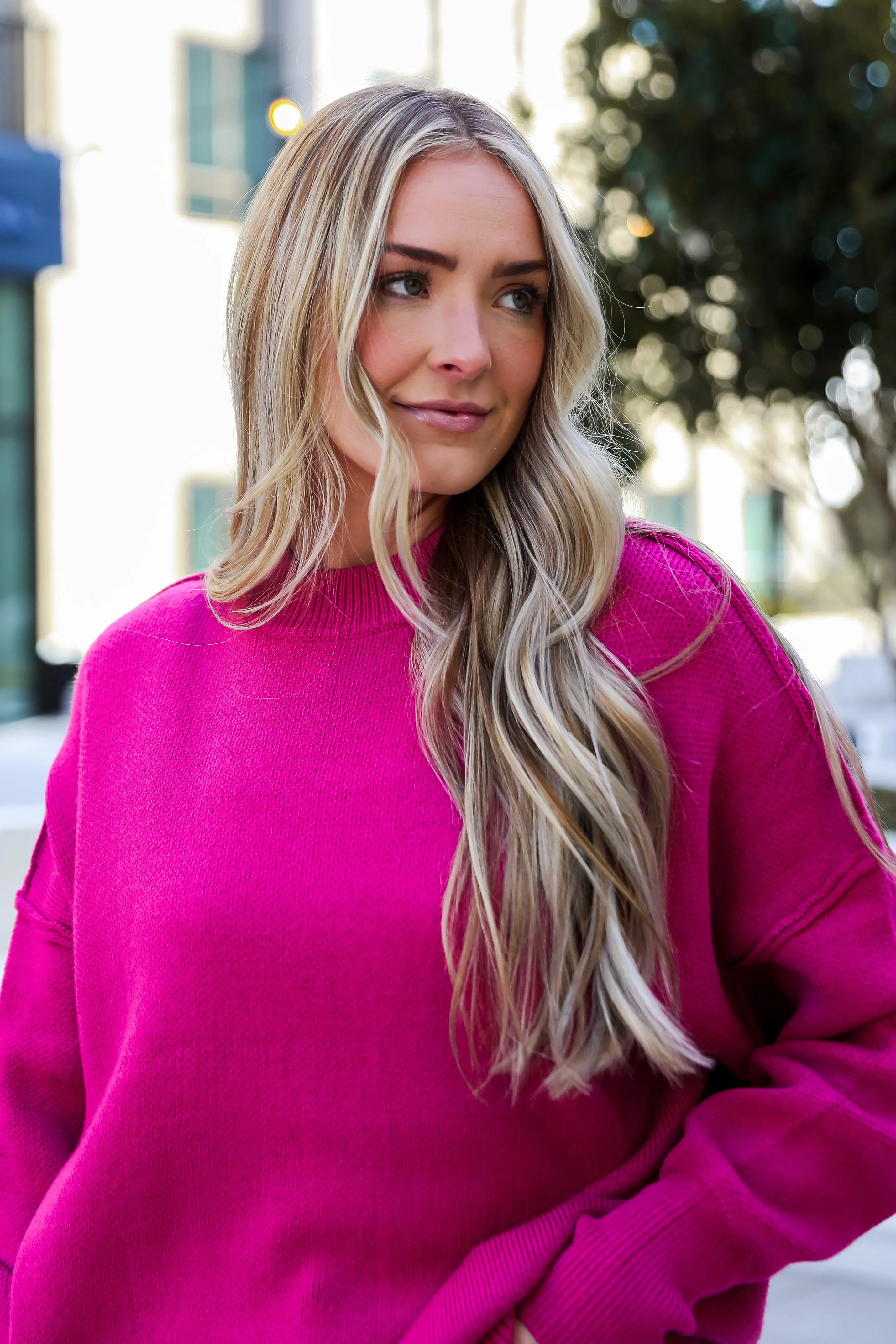 FINAL SALE - Delaney Oversized Sweater
