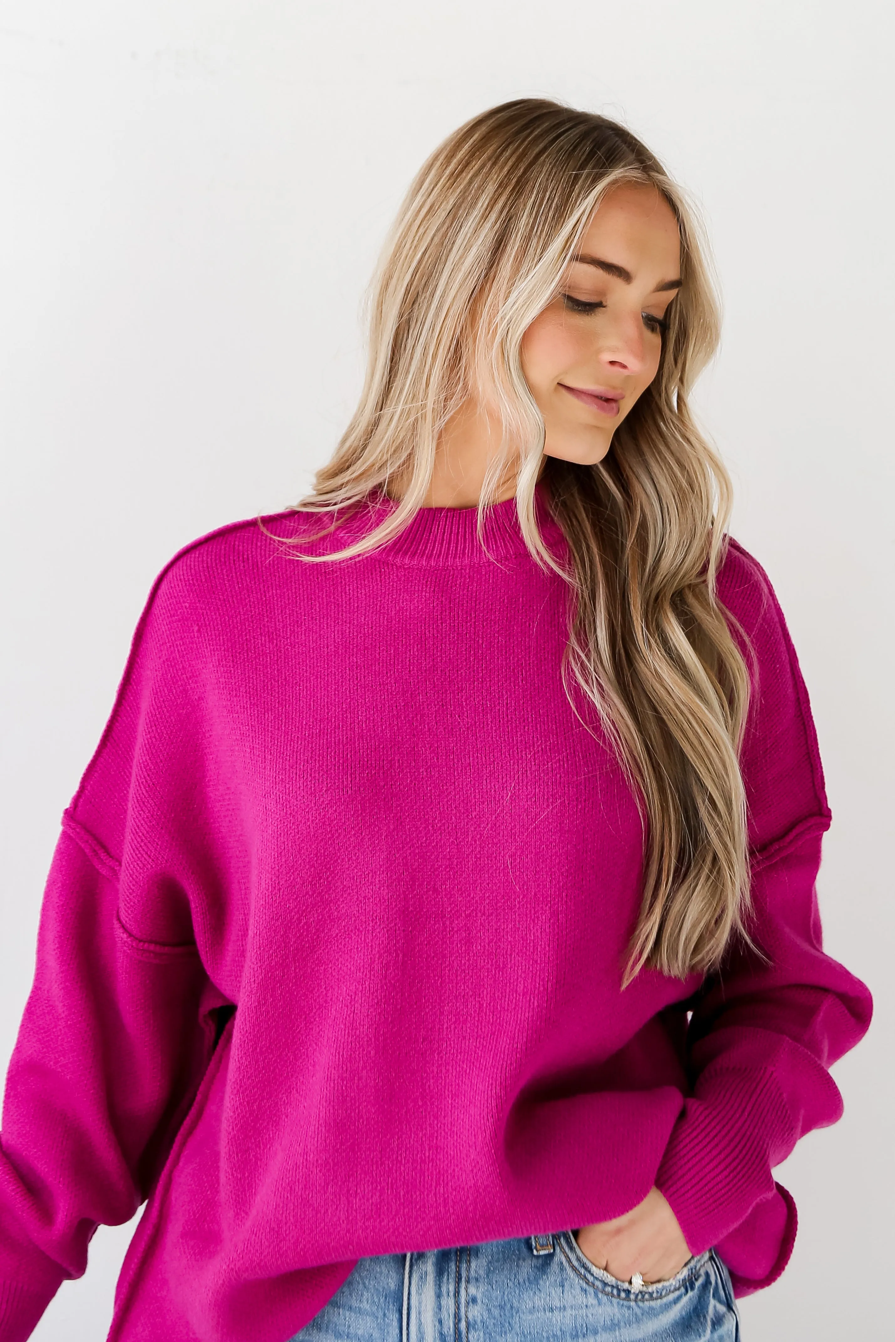 FINAL SALE - Delaney Oversized Sweater