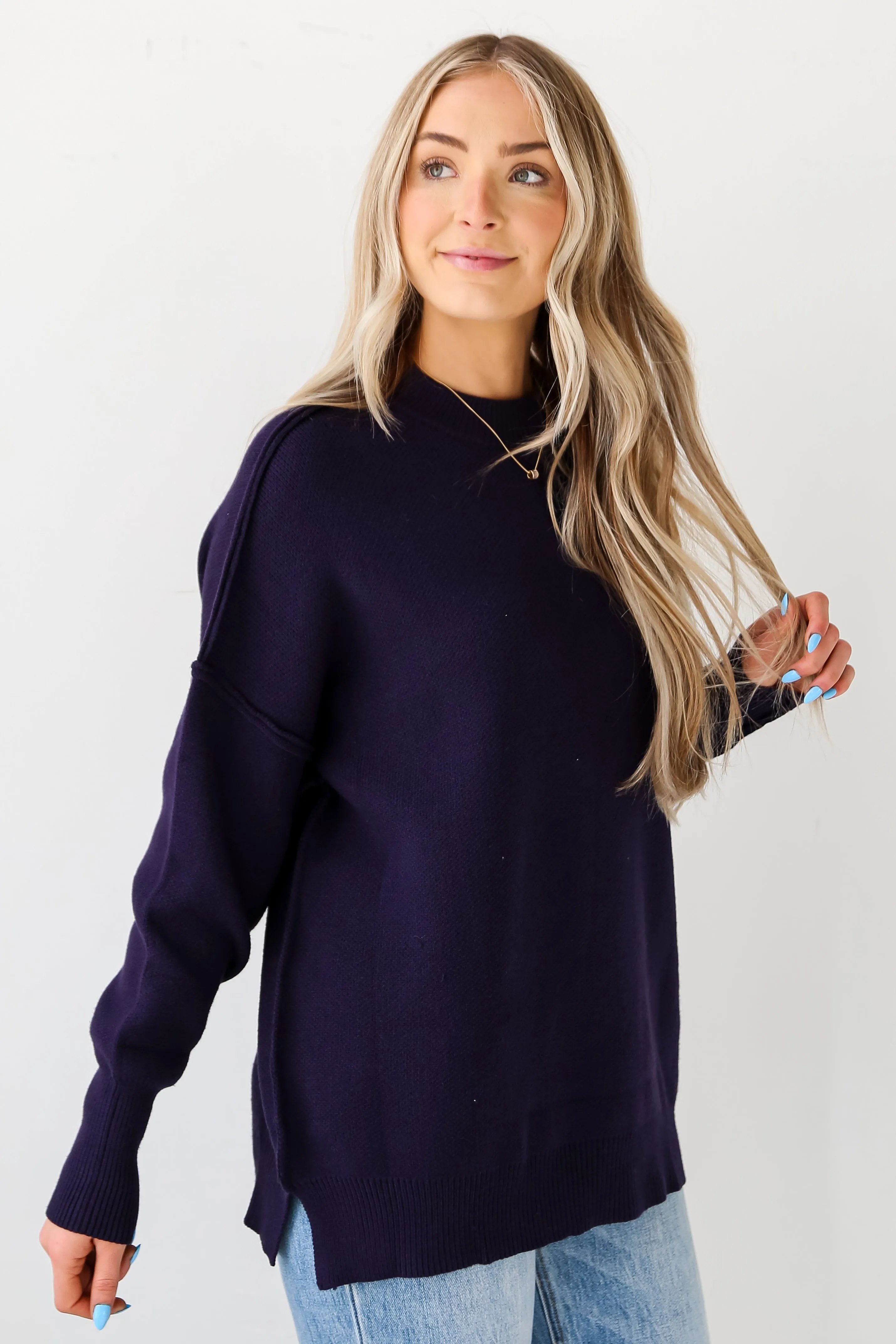 FINAL SALE - Delaney Oversized Sweater
