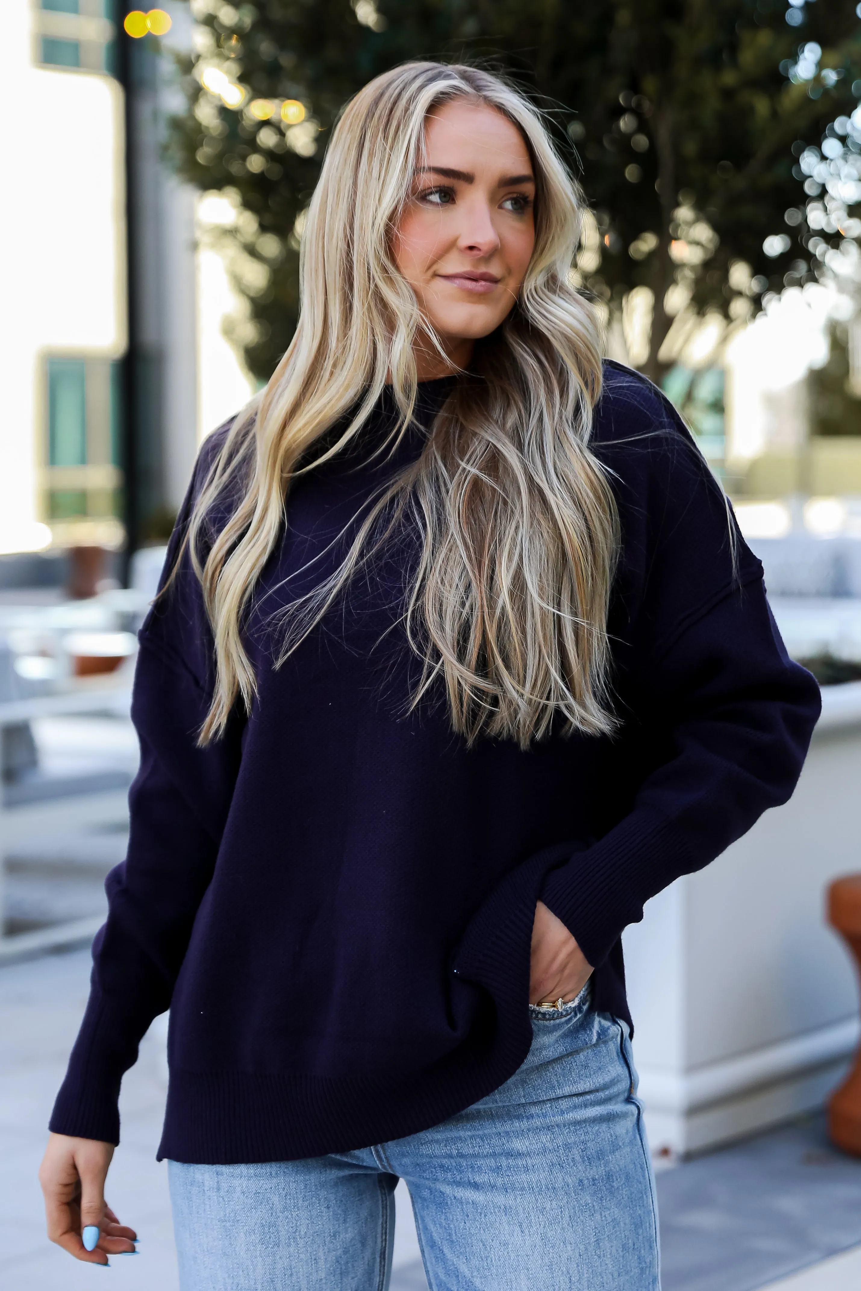 FINAL SALE - Delaney Oversized Sweater
