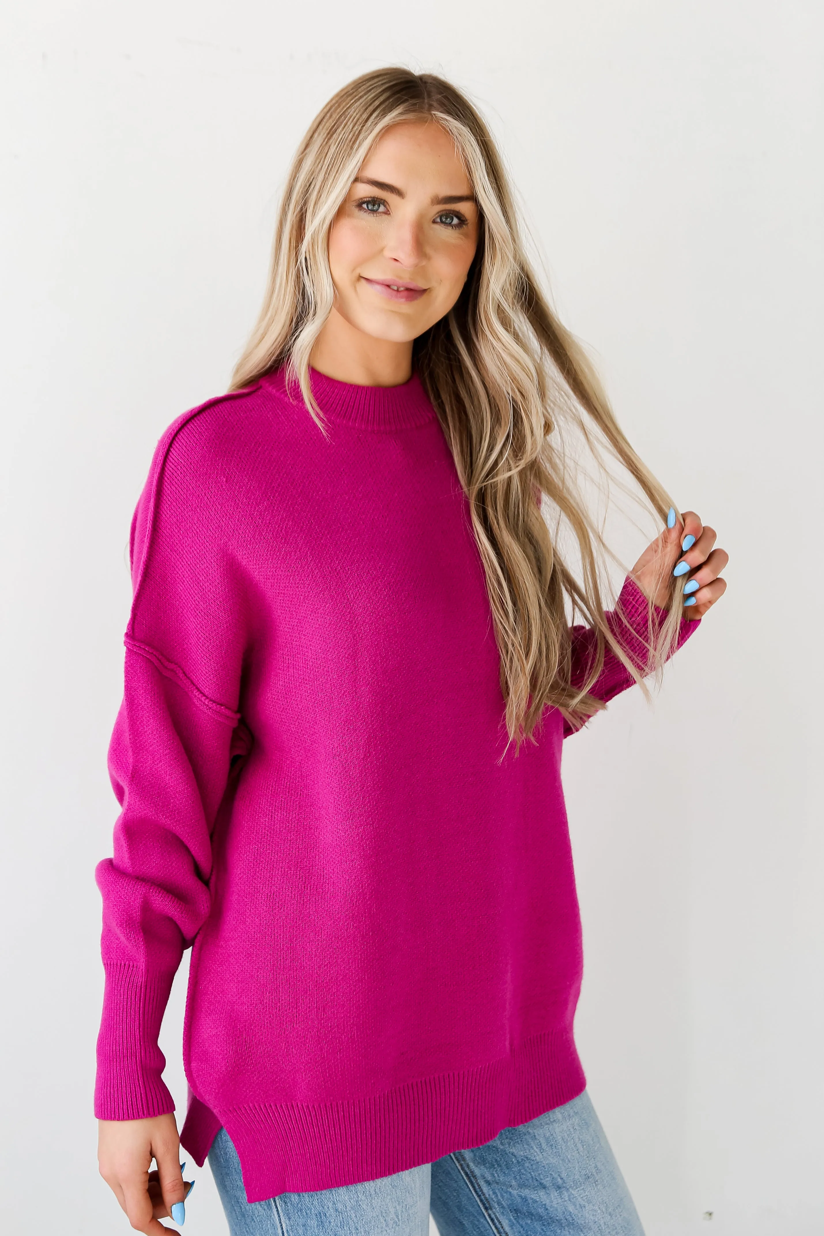 FINAL SALE - Delaney Oversized Sweater