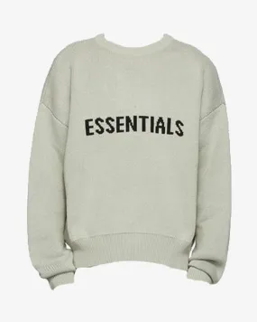FOG ESSENTIALS SS20 KNIT SWEATER CONCRETE