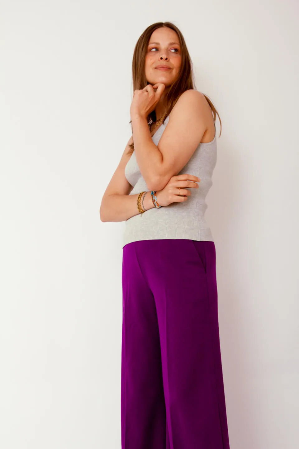 Hanora Gebreide Tank Top