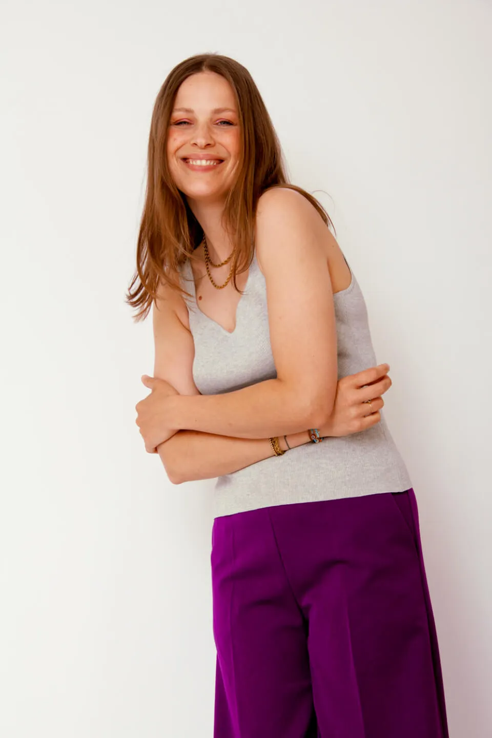Hanora Gebreide Tank Top