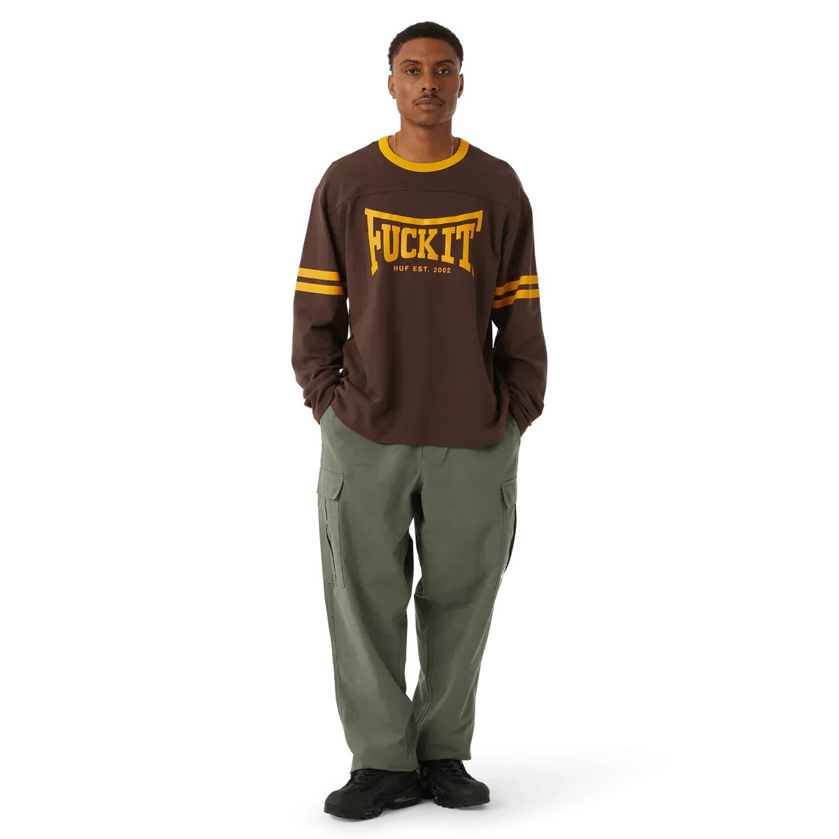 HUF Exeter Long Sleeve Football Shirt