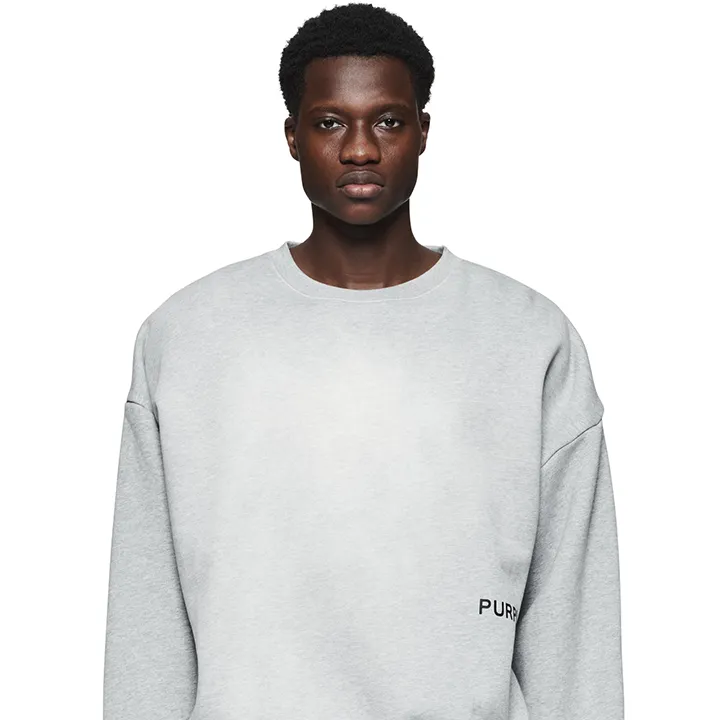 Hwt Fleece Crewneck (Grey) - PP402HHGW124