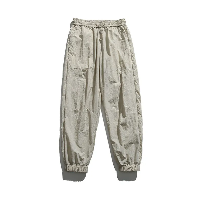 Ice Silk Casual Pants Men's American Thin Quick-drying