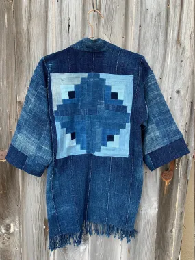 Indigo Quilt Jacket