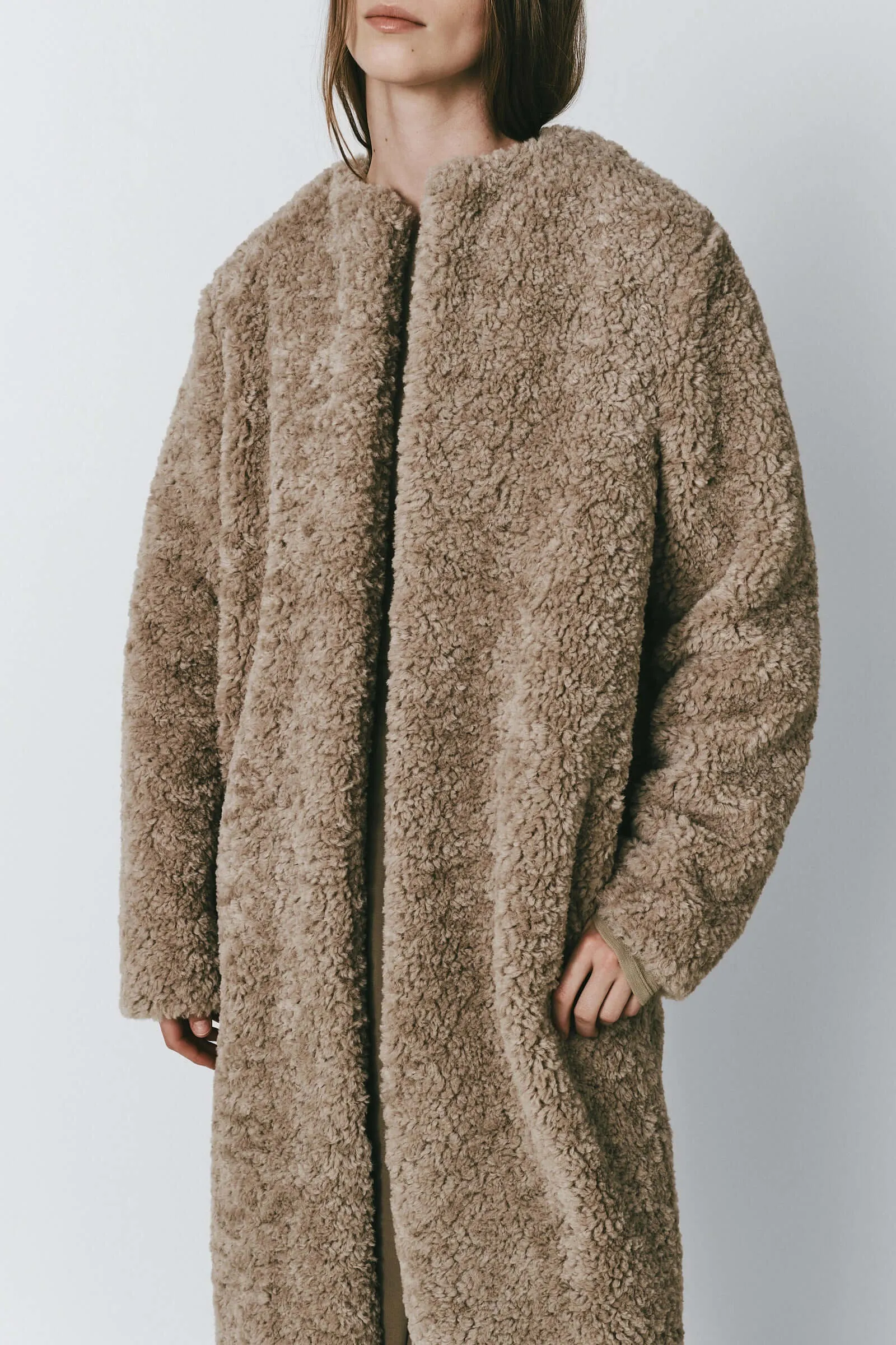 Jehanne Faux Fur Coat