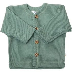 Joha Wool Green Cardigan