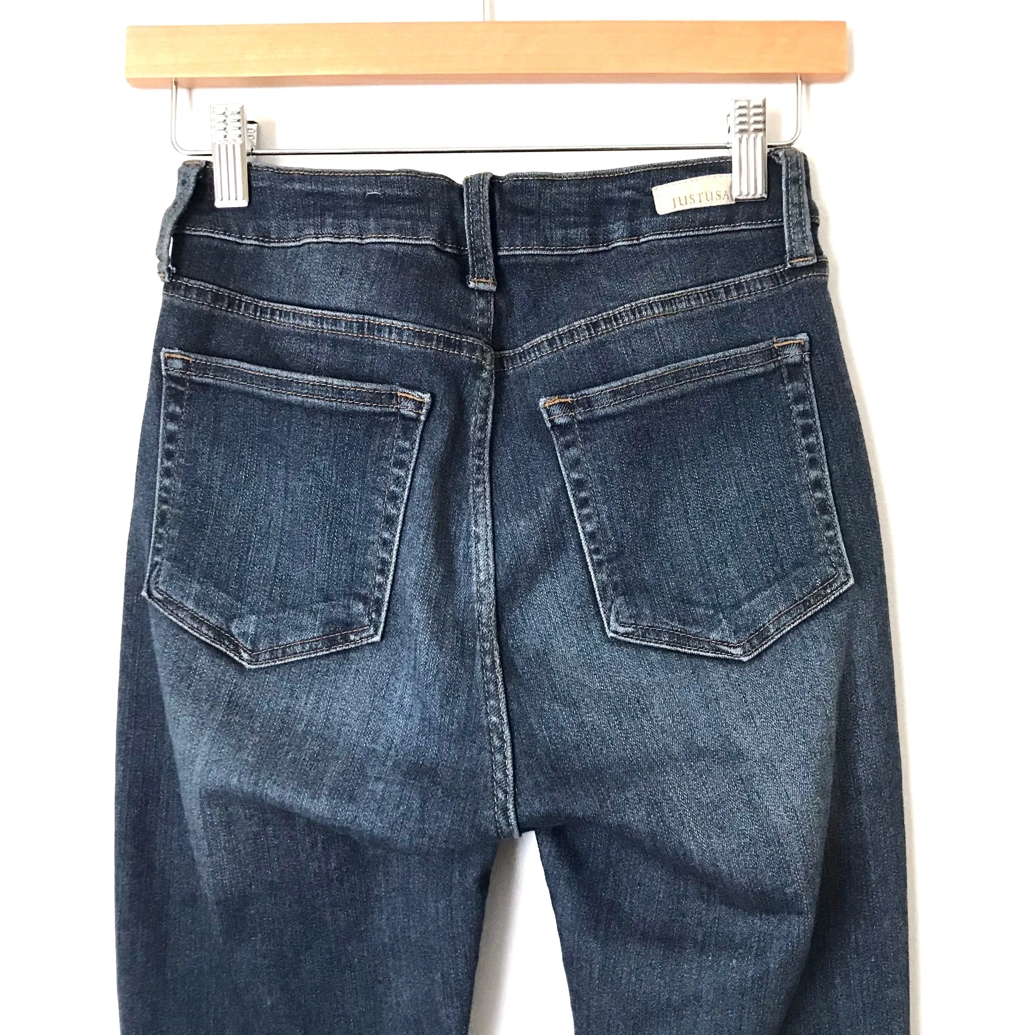 JustUSA Button Up Skinny Jeans- Size 2 (Inseam 26”)