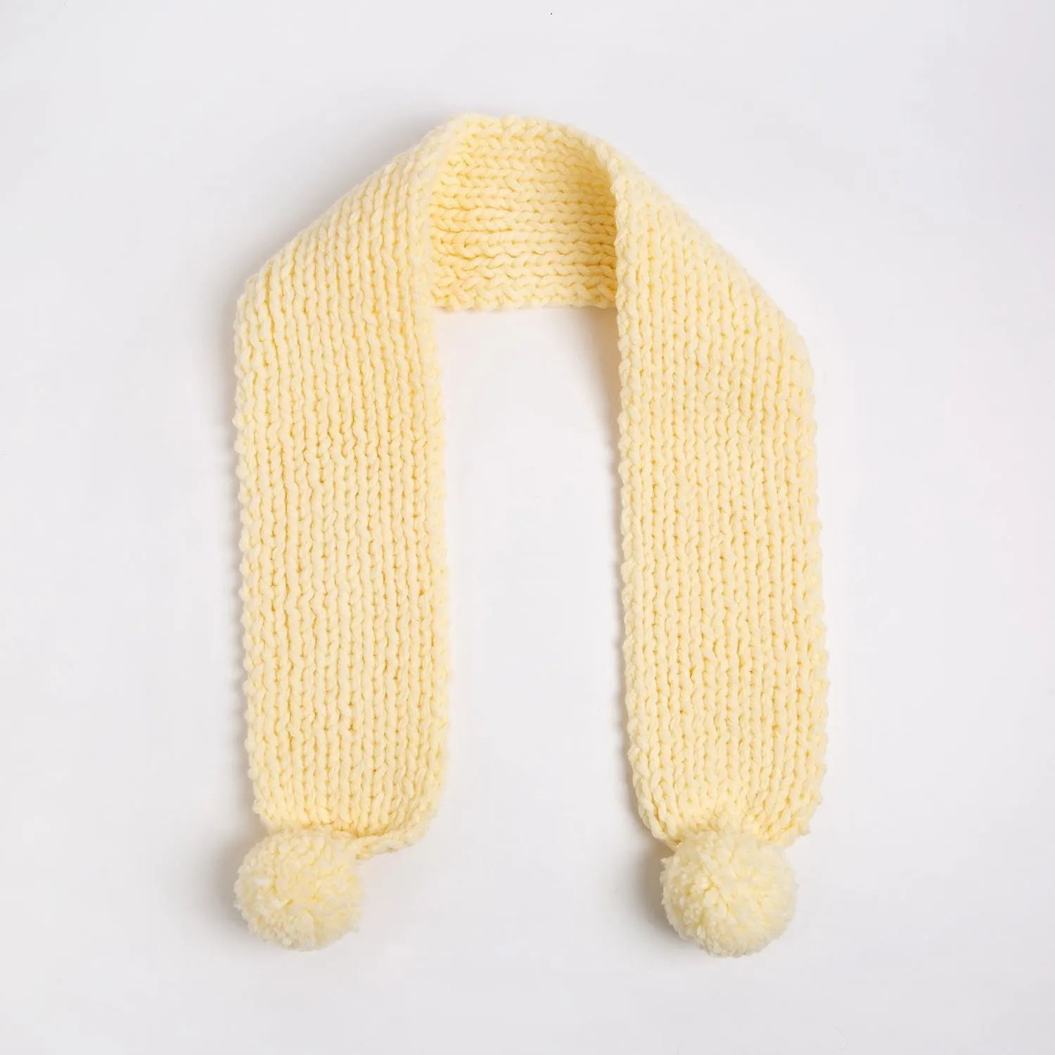 Kids Pom Pom Scarf - Knitting Kit