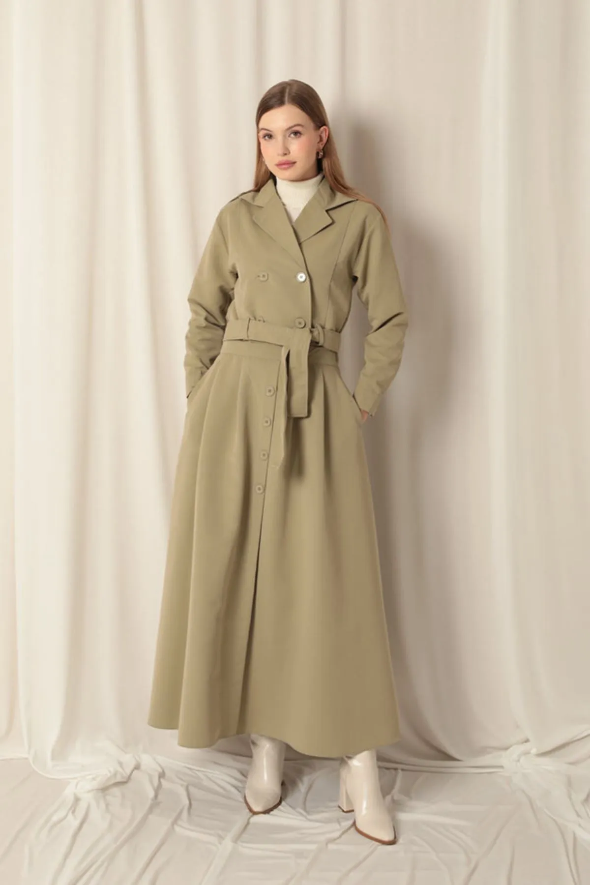 KKT Torino Fabric Women's Mint Skirt Suit - Brampton