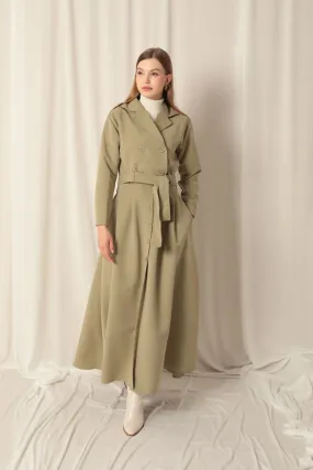 KKT Torino Fabric Women's Mint Skirt Suit - Brampton