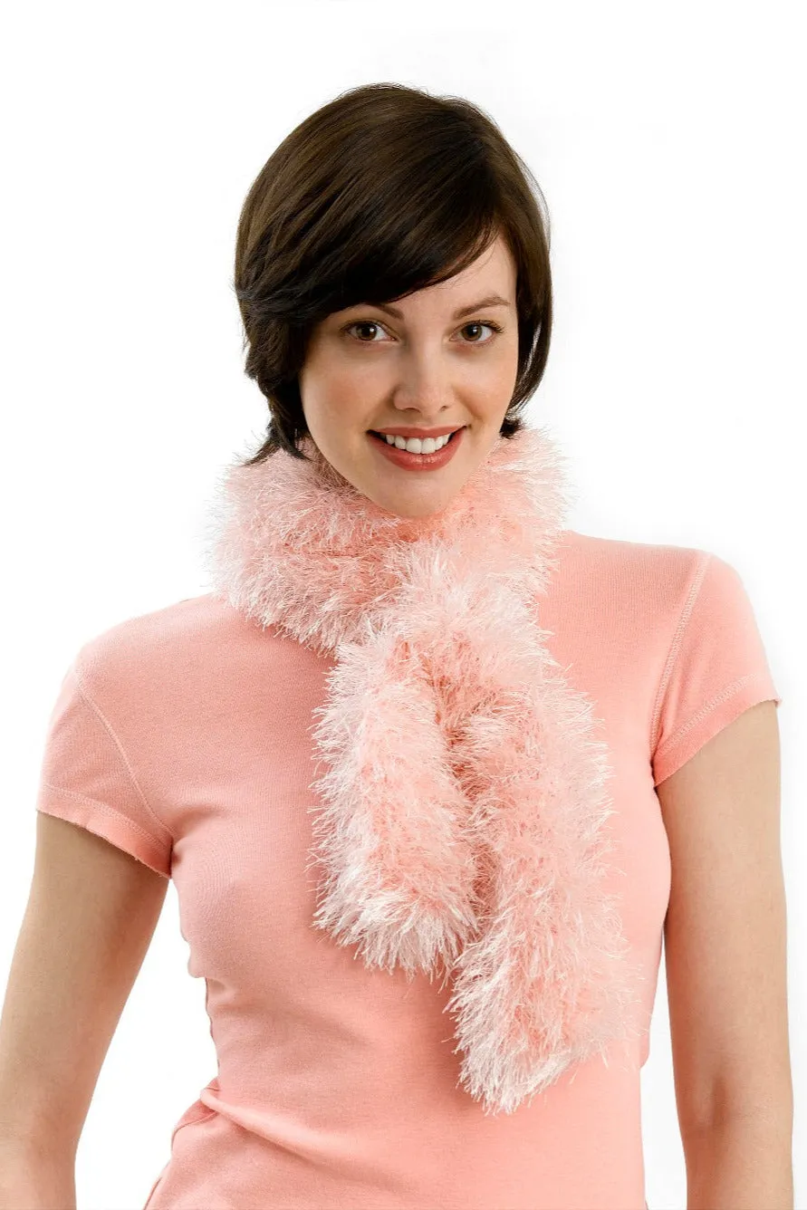 Knit for a Cause Fun Fur Scarf (Knit)