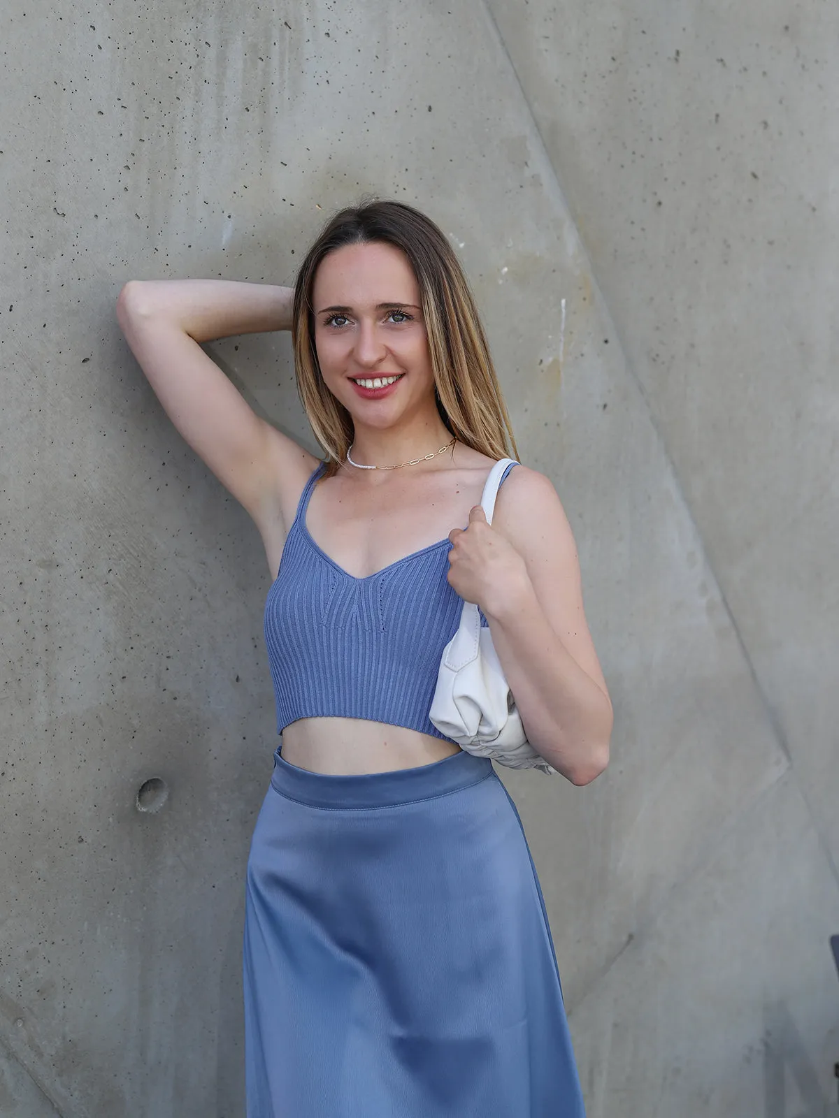 Knit Top - Blue