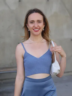 Knit Top - Blue