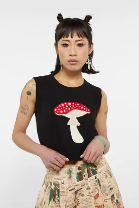 Knitted Toadstool Vest