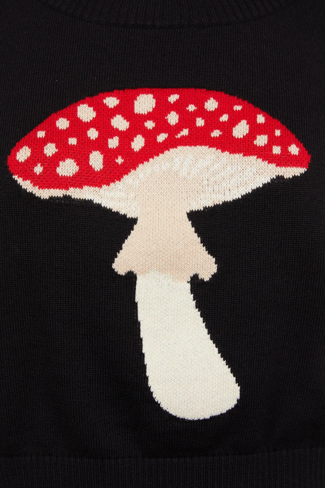 Knitted Toadstool Vest