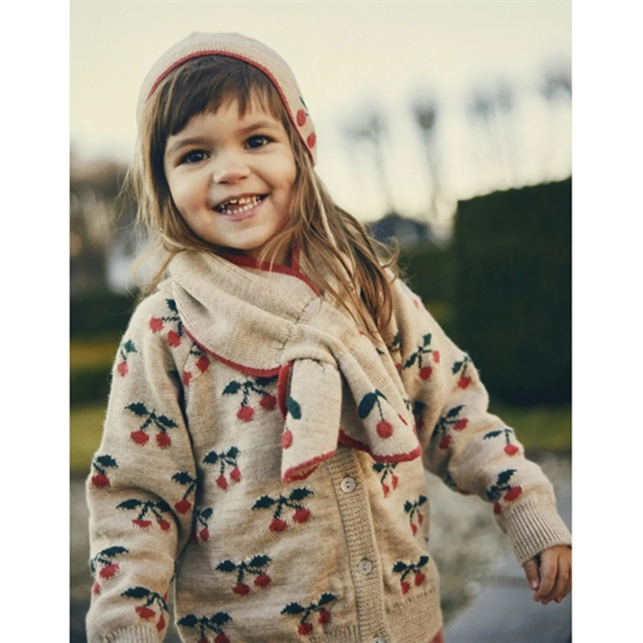 Konges Sløjd Beige Melange Sonja Knit Neckwarmer