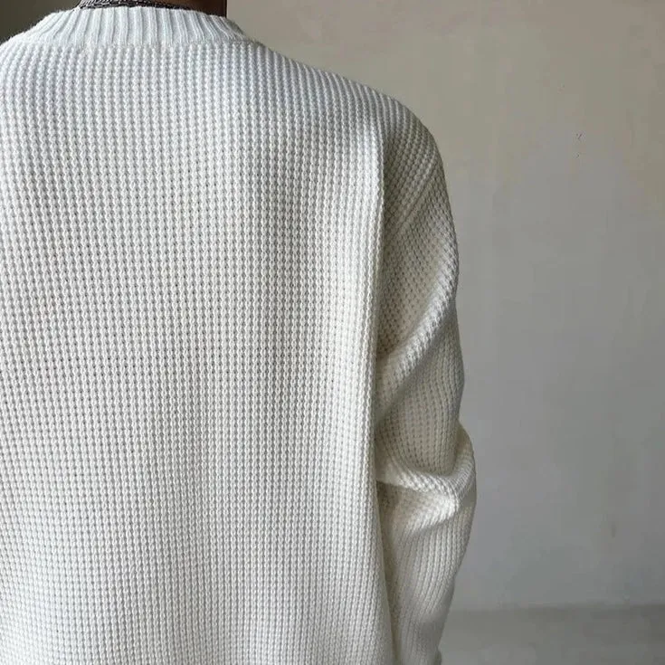 [Korean Style] 6 Colors Wool Round Neck Knitted Pullovers