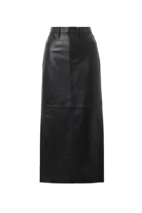 Leather Maxi Skirt
