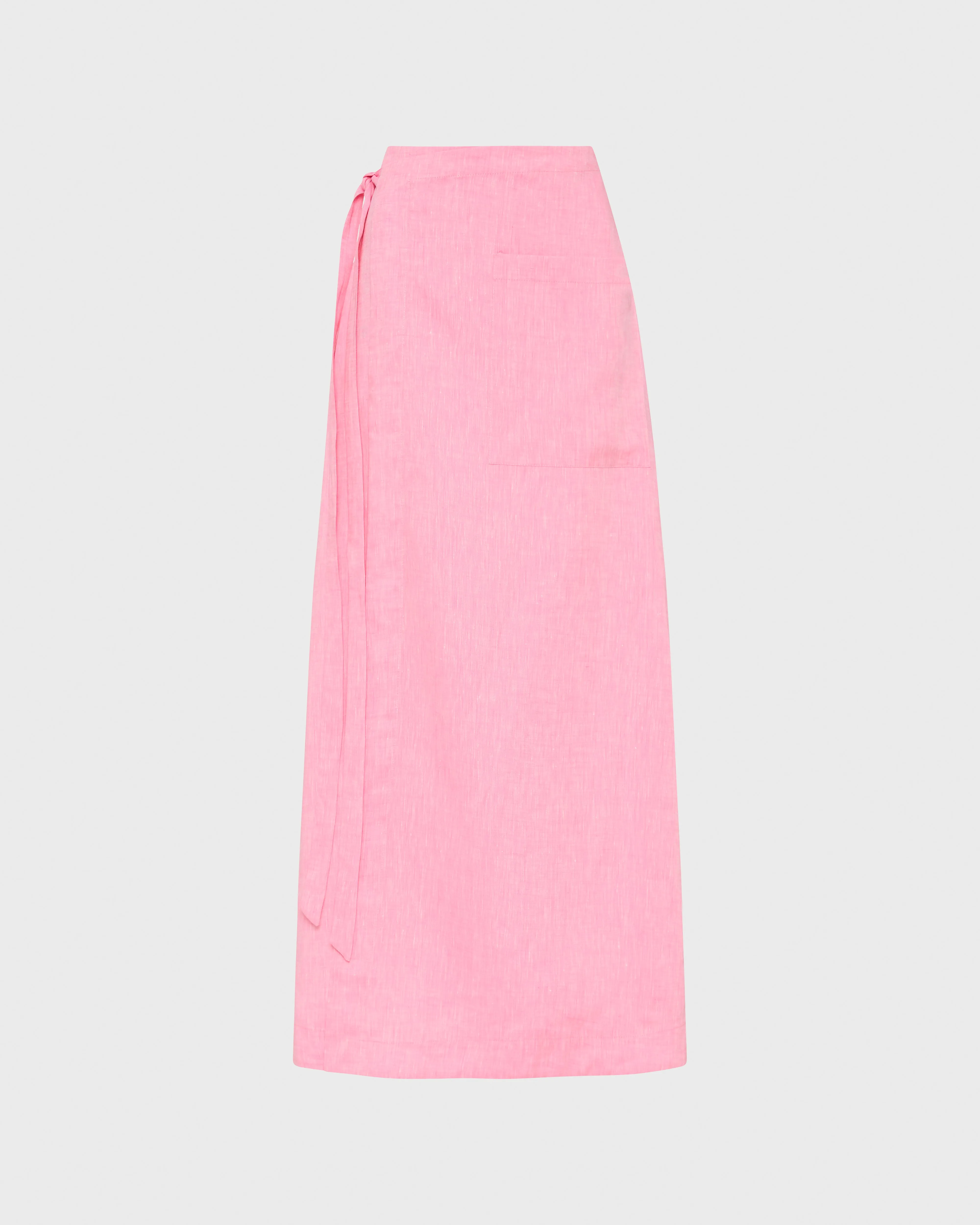 Leiden Wrap Skirt - Pink