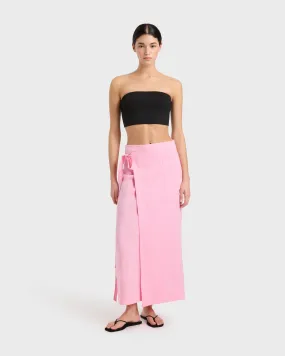 Leiden Wrap Skirt - Pink